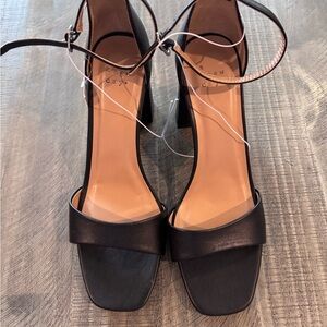 A New Day Black Women's heels- size 10